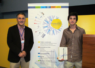 Un alumne de la UdL, premiat per idear unes sabates per a cecs - Universitat de Lleida (UdL) 