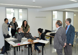 Sala d'estudis de l'ETSEA de la Universitat de Lleida