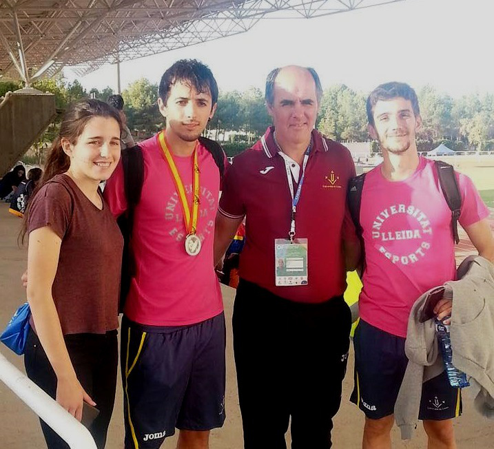 Gerard Porras, de la UdL, sots campió d'Espanya universitari en 110 tanques
