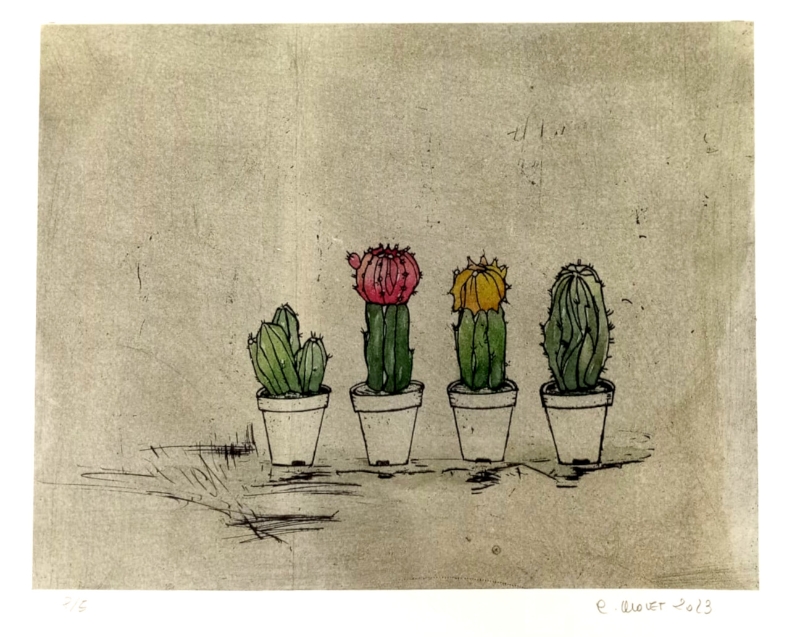 Exposició: Gravats de jardí, de Carme Molet.