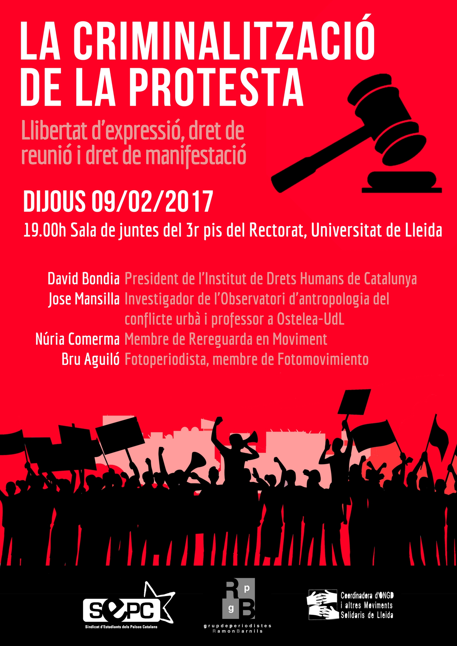 La criminalitzacio de la protesta