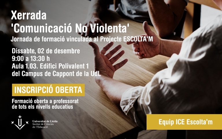 Jornada de formació: Comunicació No Violenta