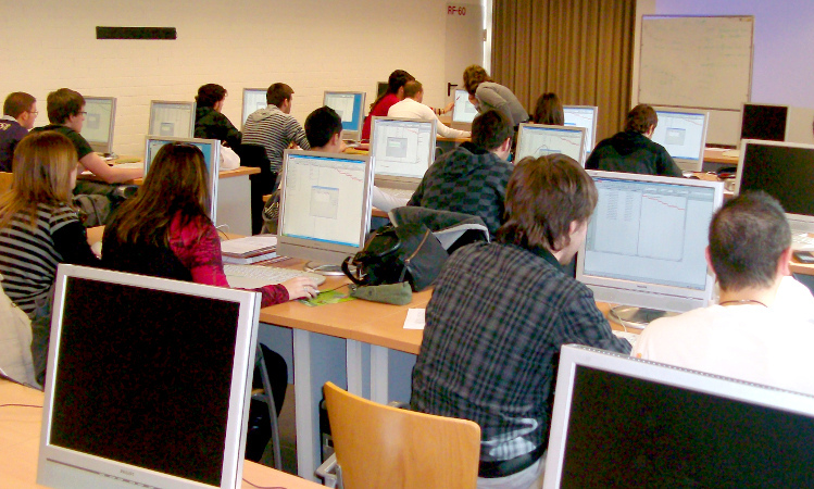 Classe a l'EPs de la Universitat de Lleida