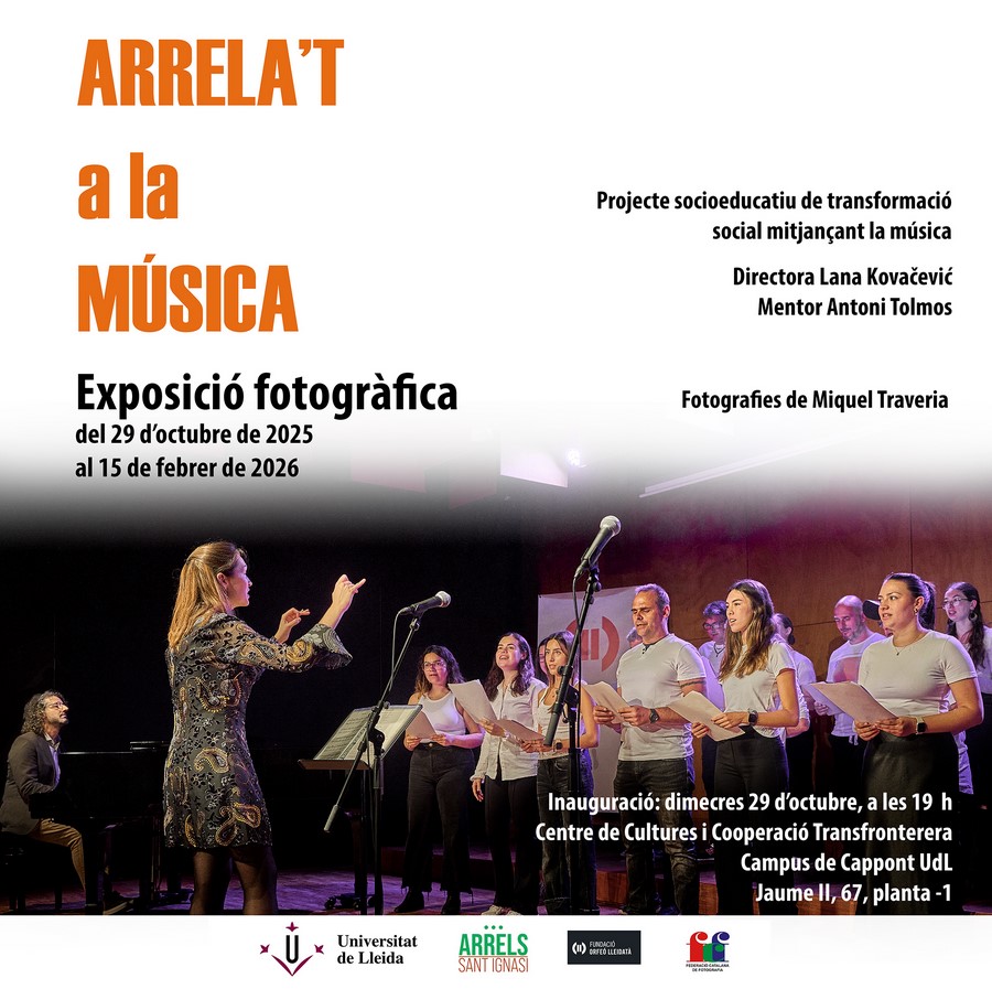 Exposició fotogràfica: Arrela't a la música