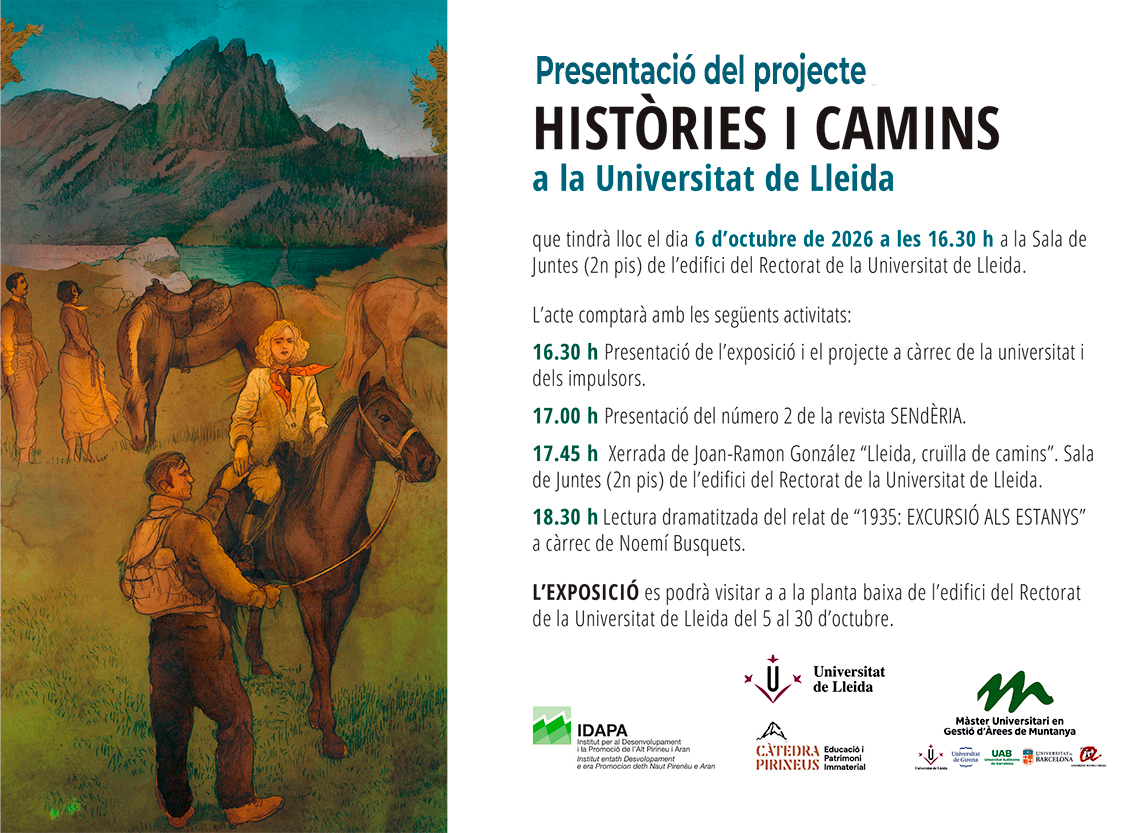 Projecte Històries i Camins. Passeig literari pels camins pirinencs