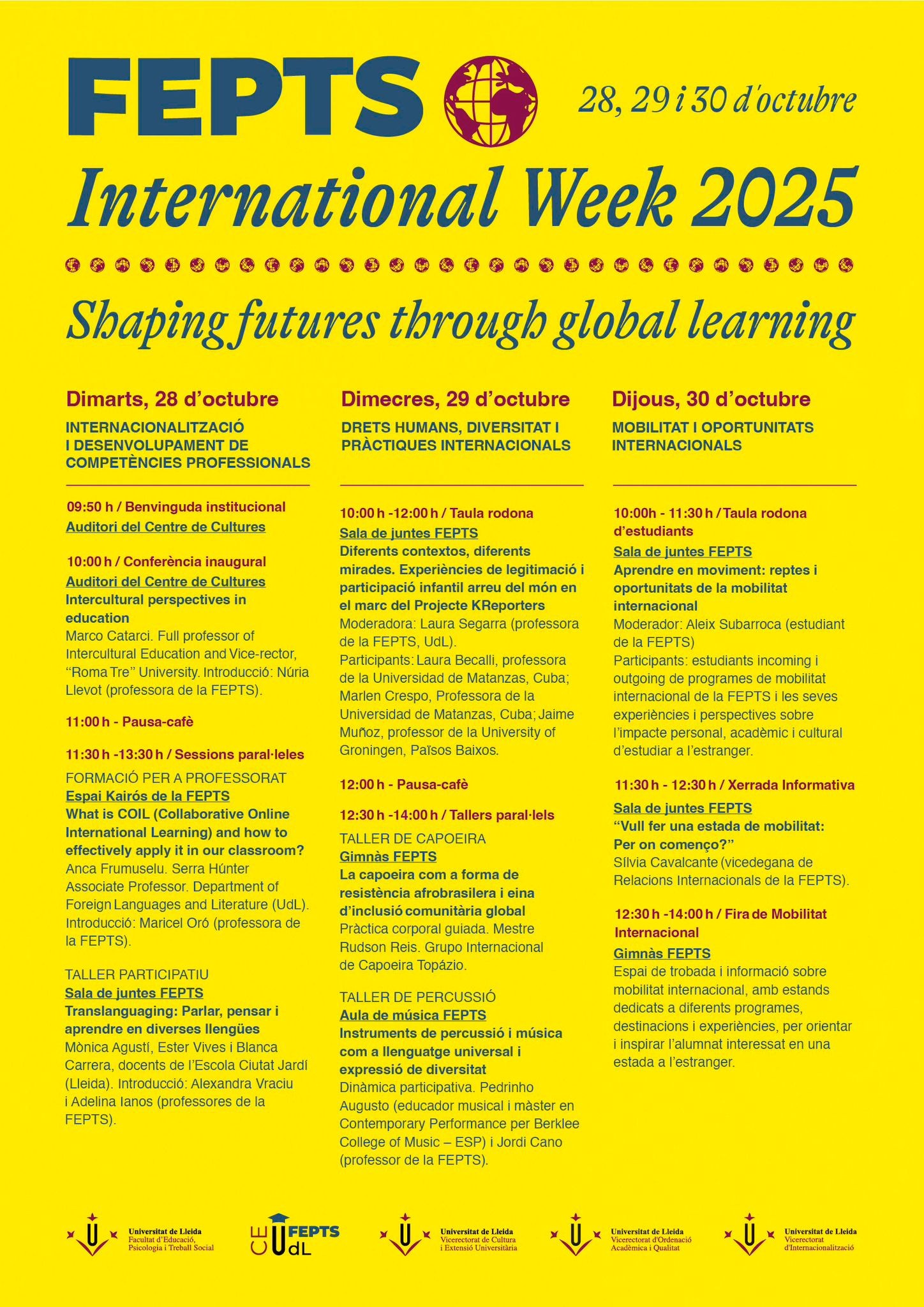 International Week 2025: Shaping futures through global learning International Week 2025: Shaping futures through global learning