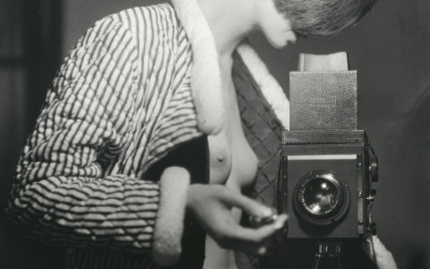 Marianne Breslauer, Fotògrafa (autoretrat), Berlín, 1933 © Marianne Breslauer Fotostiftung Schweiz, Winterthur