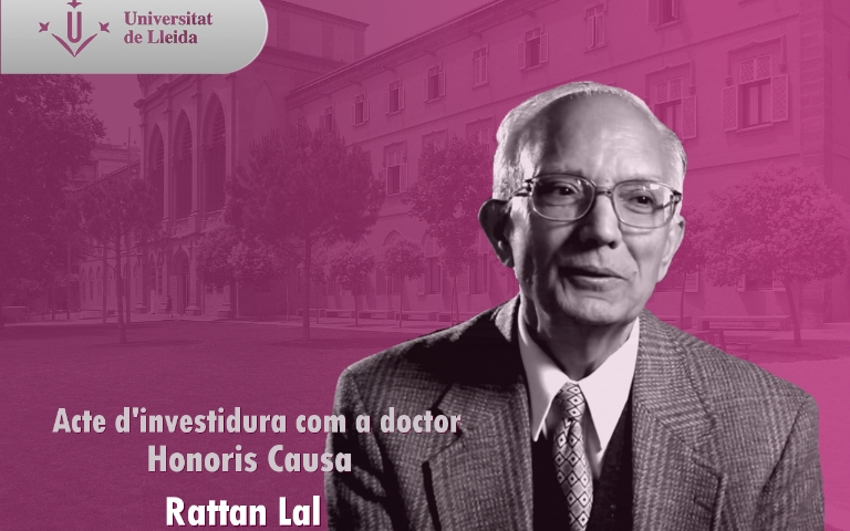 Investidura com a doctorat honoris causa de Rattan Lal