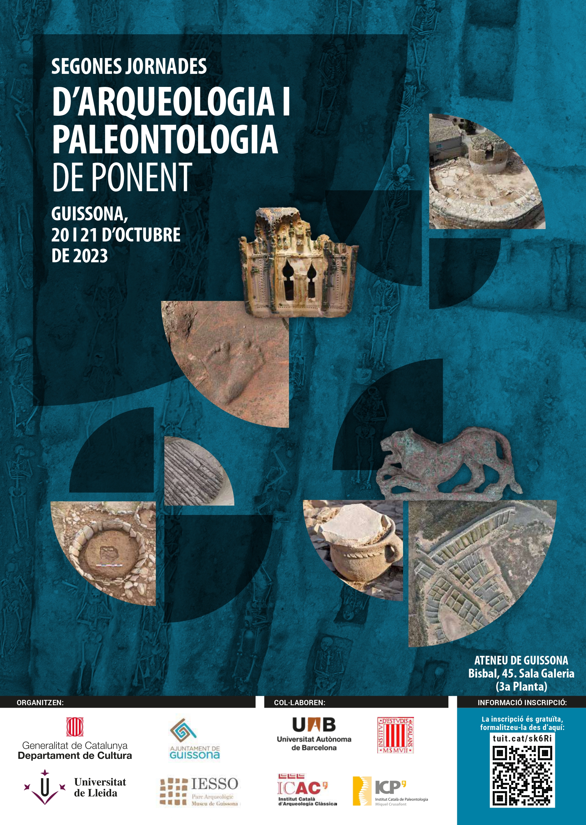 II Jornades d’Arqueologia i Paleontologia de Ponent II Jornades d’Arqueologia i Paleontologia de Ponent