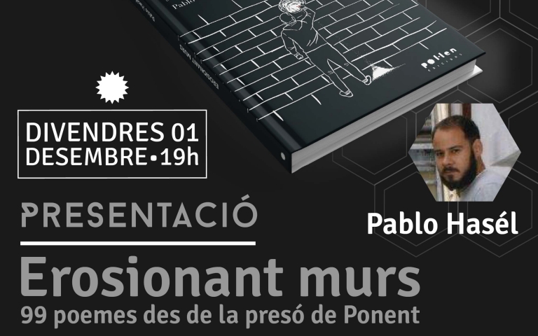 Presentació del llibre: Erosionant murs, 99 poemes des de la presó