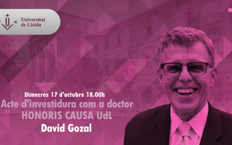 Investidura com a doctor Honoris Causa de David Gozal