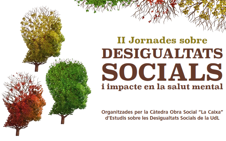 2es Jornades sobre desigualtats socials i impacte en la salut mental