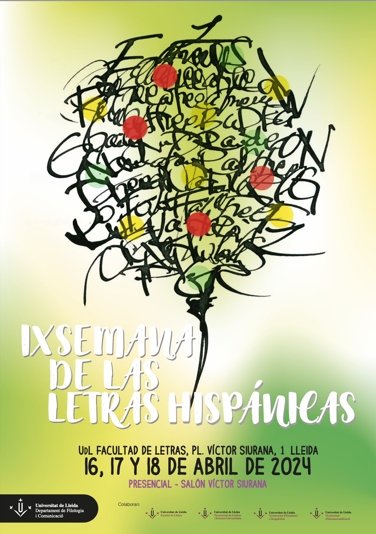 IX Setmana de les Lletres Hispàniques IX Setmana de les Lletres Hispàniques