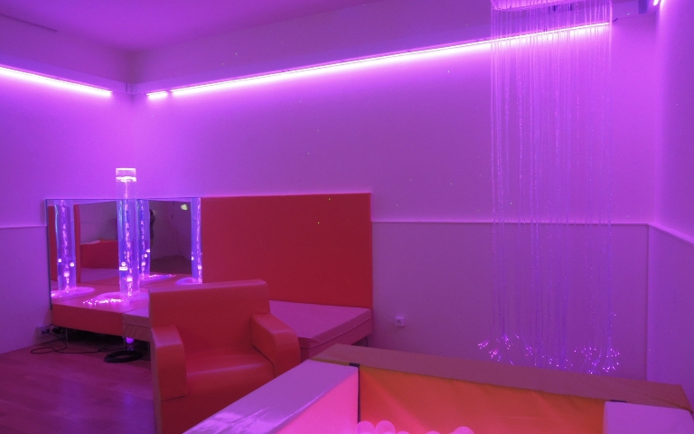 Inauguració de la sala multisensorial Snoezelen