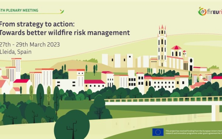5a trobada plenària del projecte europeu FirEUrisk: From strategy to action: Towards better wildfire risk management