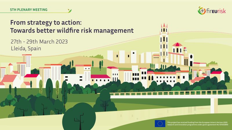 Inici de la 5a trobada plenària del projecte europeu FirEUrisk.