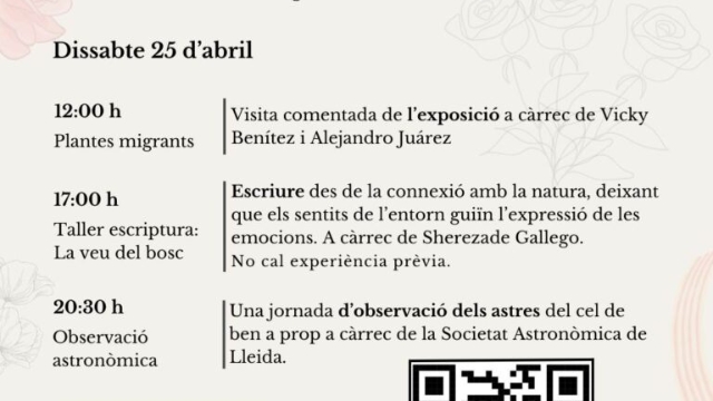 Visita comentada a l'exposició: Plantes migrants