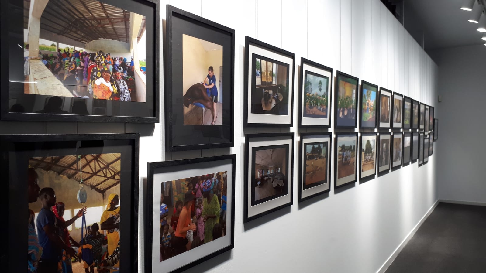 Exposició fotogràfica de cooperació en salut a Gàmbia / Foto: UdL Exposició fotogràfica de cooperació en salut a Gàmbia