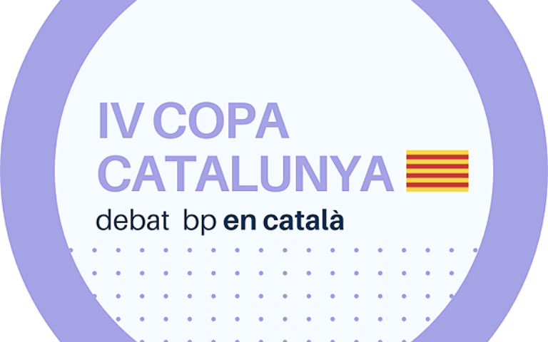 Acte inaugural de 5a Copa Catalunya de debat BP en català