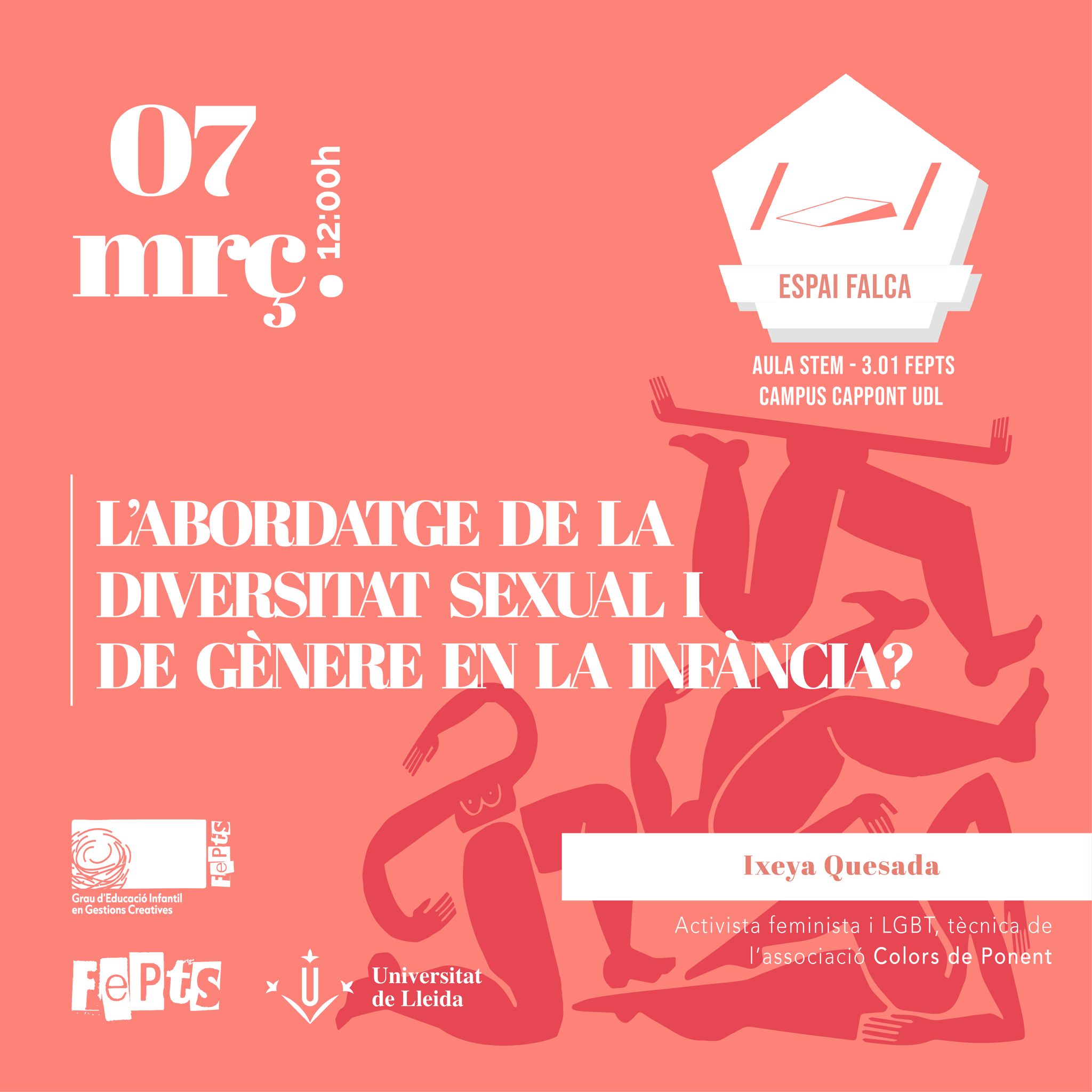 L'abordatge de la diversitat sexual i de gènere en la infància L'abordatge de la diversitat sexual i de gènere en la infància