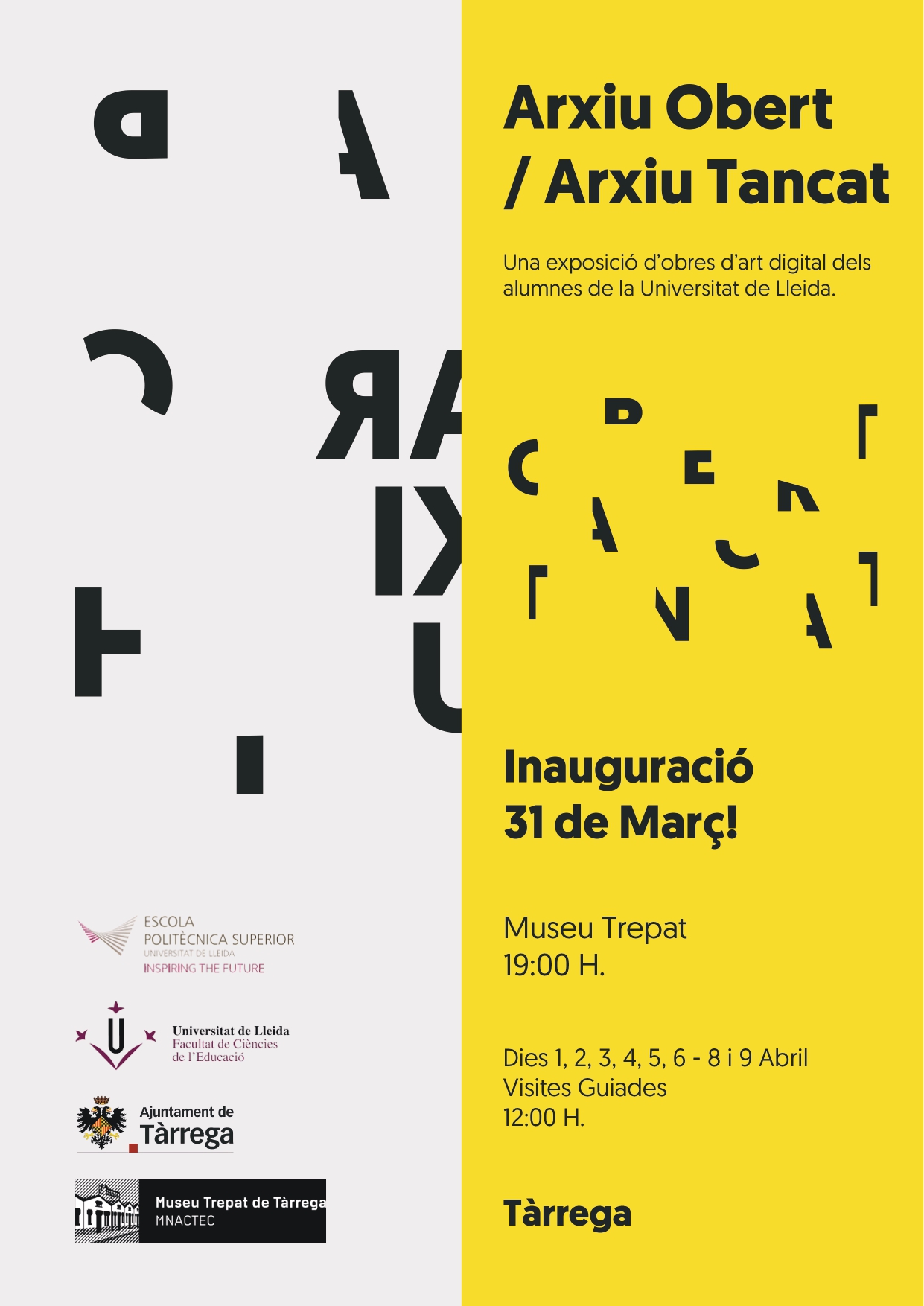 Exposició: Arxiu Obert Arxiu Tancat 2023