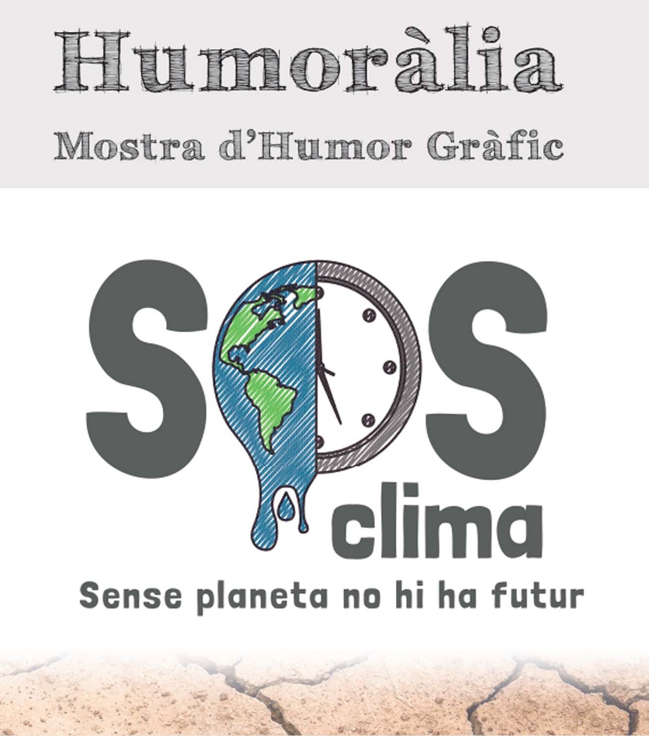 Exposició: Humoràlia: SOS CLIMA. Sense planeta, no hi ha futur