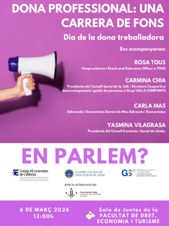 Jornada: Dona professional: una carrera de fons