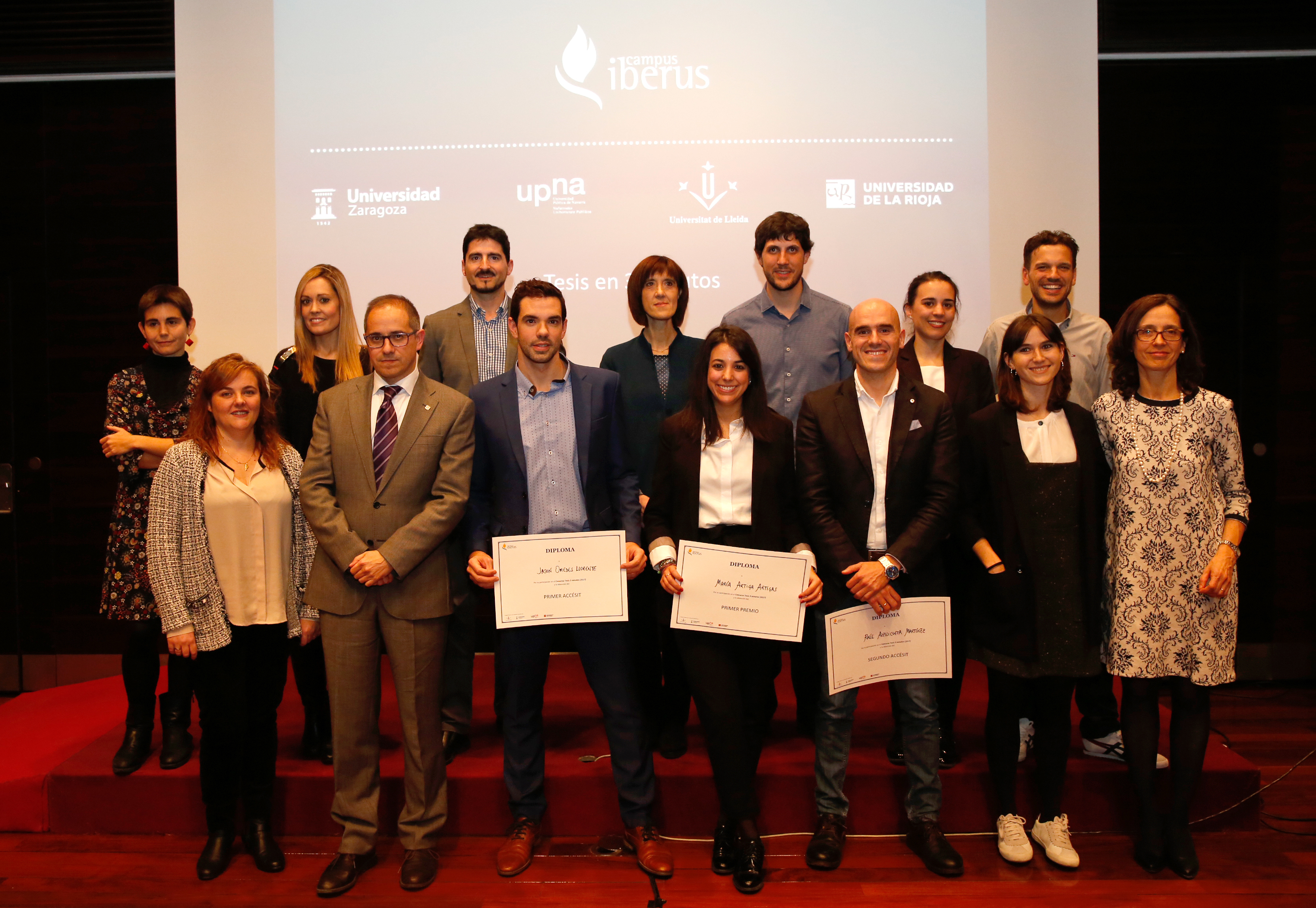 Concurs de tesis en 3 minuts de Campus Iberus