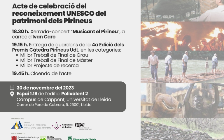 Acte de celebració del reconeixement UNESCO del patrimoni dels Pirineus