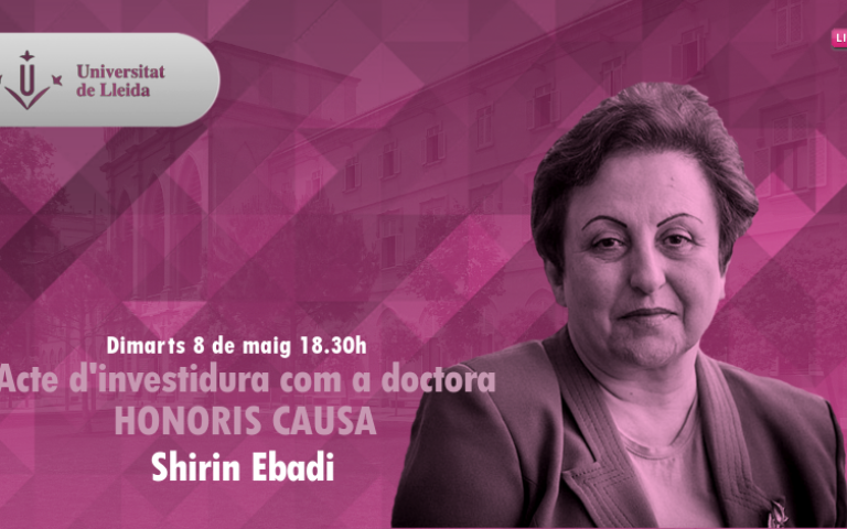 Investidura com a doctora Honoris Causa de Shirin Ebadi