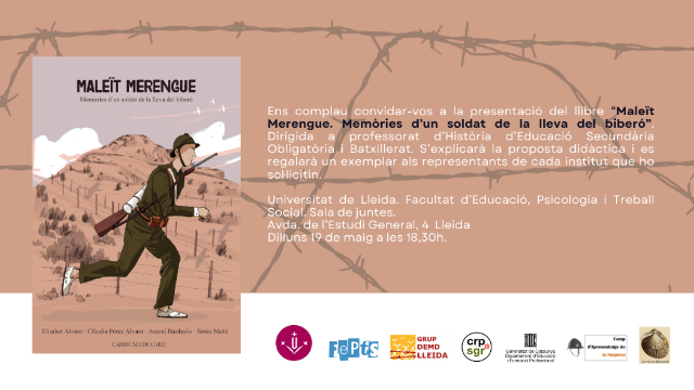 Presentació del llibre: Maleït Merengue. Memòries d'un soldat de la lleva del biberó