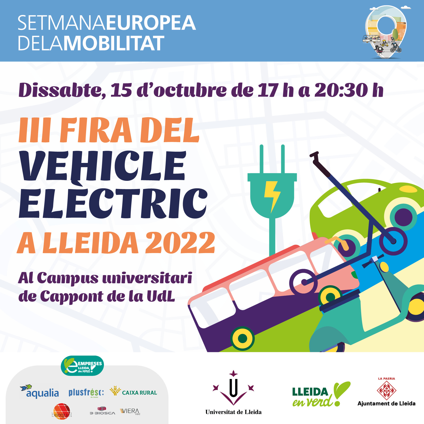 2a Fira del vehicle elèctric a Lleida 2a Fira del vehicle elèctric a Lleida