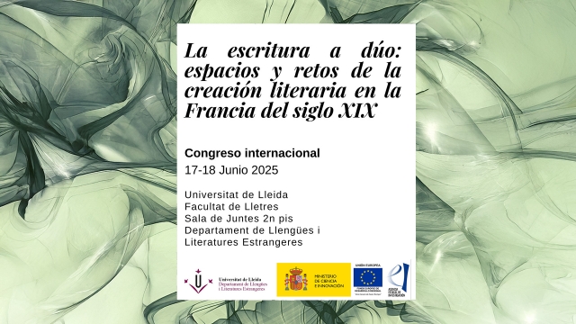 Congrés international: Écrire à plusieurs mains: espaces et enjeux de la création littéraire en France au XIXe siècle