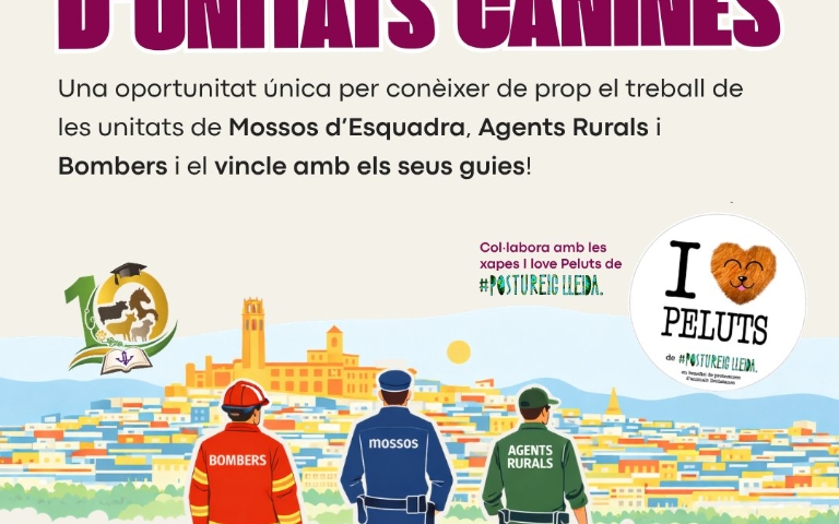 Xerrada i demostració d'unitats canines