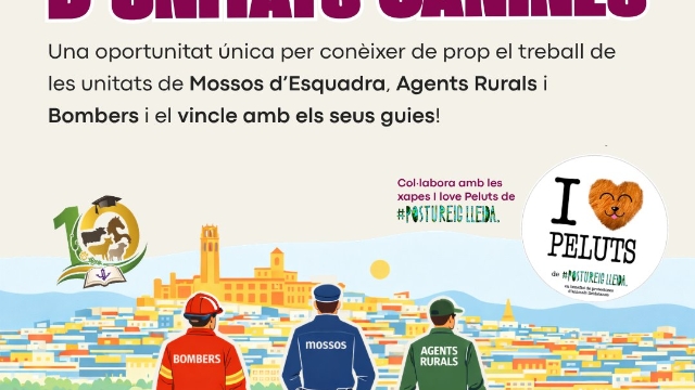 Xerrada i demostració d'unitats canines