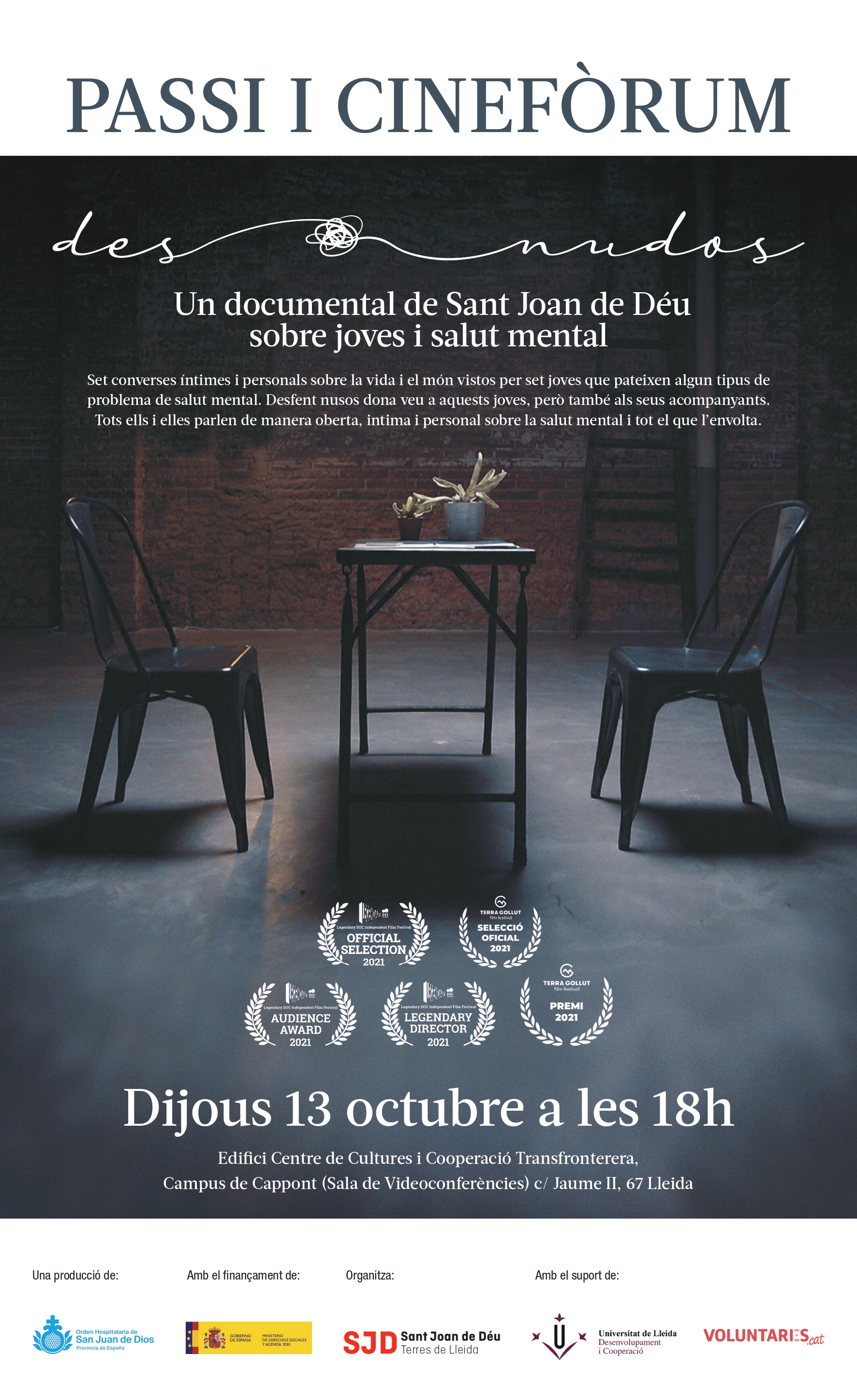 Documental: Desfent nusos (Orde Hospitalària de Sant Joan de Déu, 2021) Documental: Desfent nusos (Orde Hospitalària de Sant Joan de Déu, 2021)