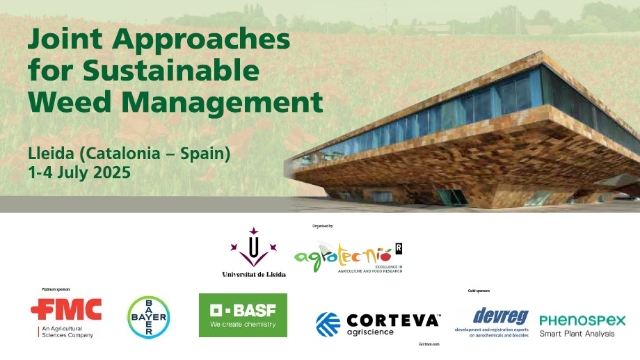 20è Simposi de l’European Weed Research Society (EWRS): Joint Approaches for Sustainable Weed Management