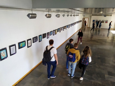 Exposició d'Humoràlia: Dones en moviment / Foto: Coordinadora d’ONGD i altres Moviments Solidaris