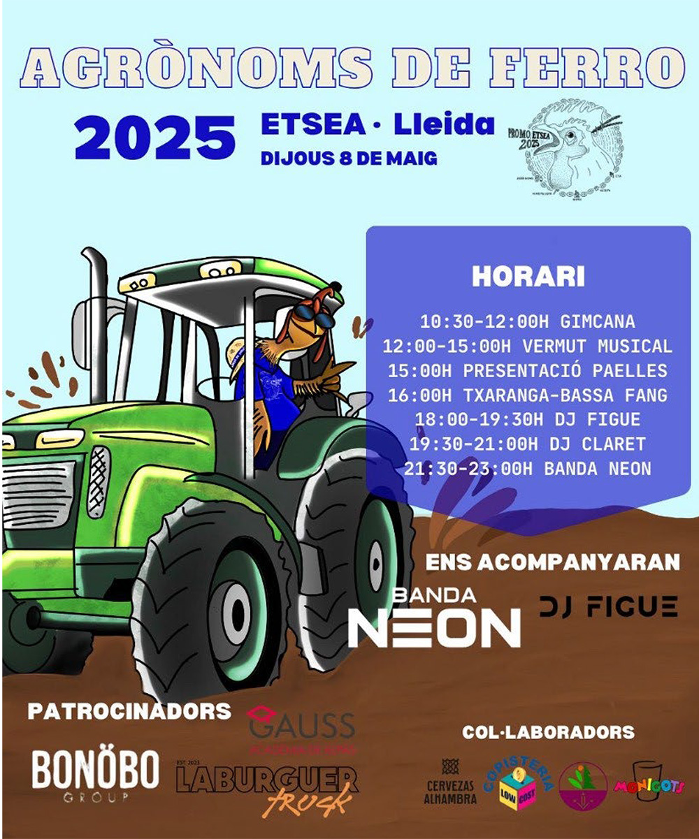 Festa de l'Agrònom de Ferro Festa de l'Agrònom de Ferro