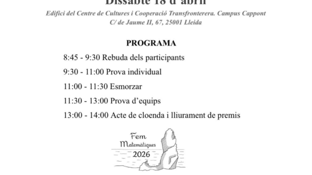 Fem Matemàtiques 2026