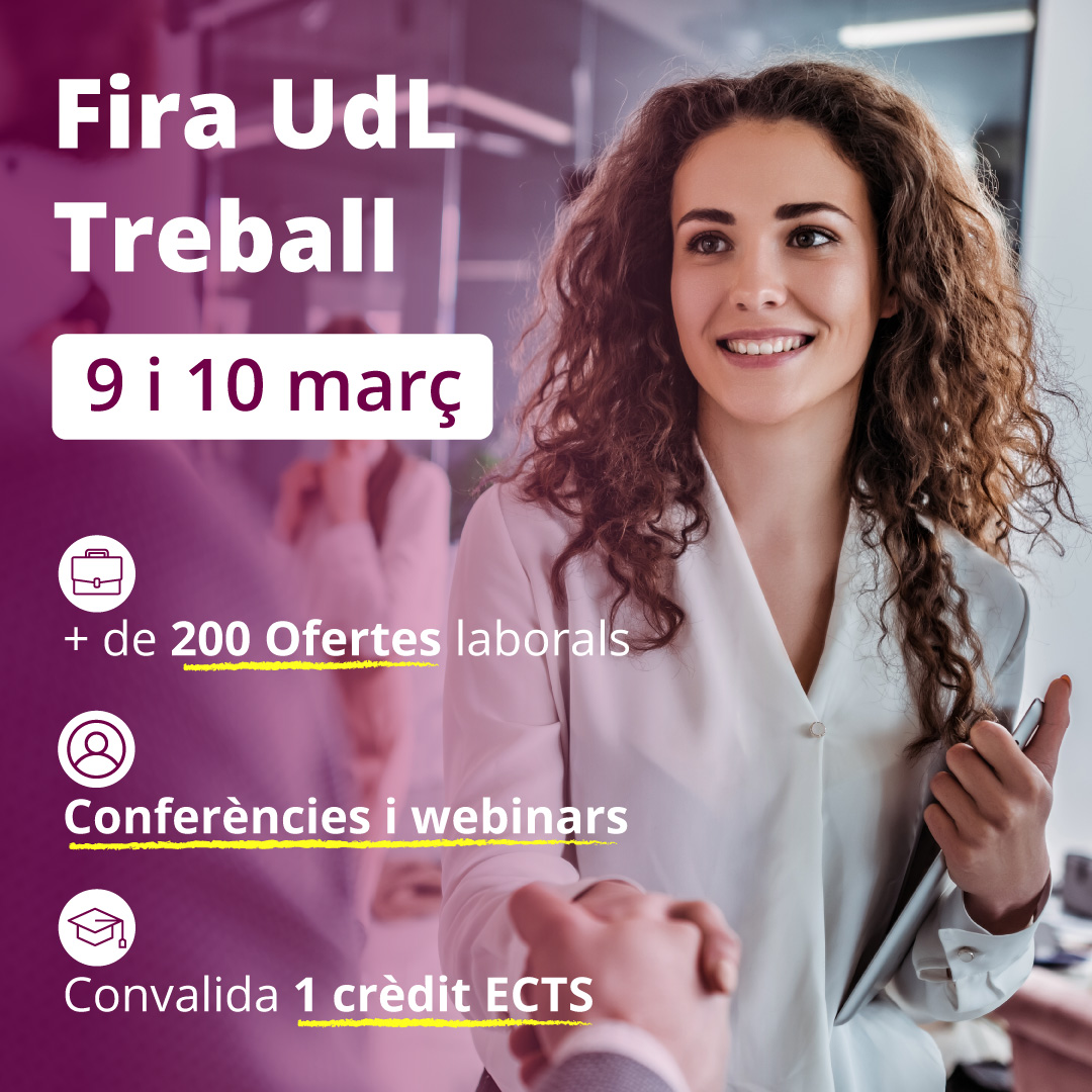 Fira UdL Treball 2022 / Fira de l'Ocupació