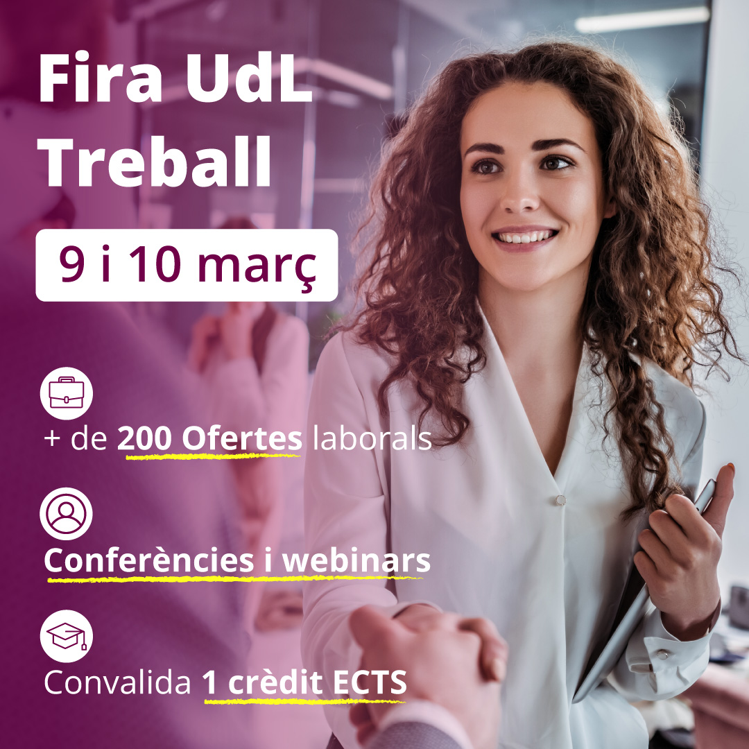 Fira UdL Treball 2022 / Fira de l'Ocupació