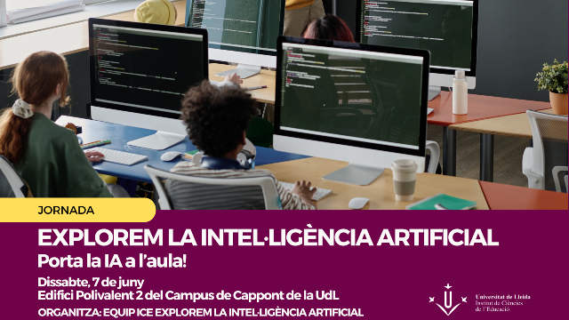 Explorem la Intel·ligència Artificial. Porta la IA a l’aula!