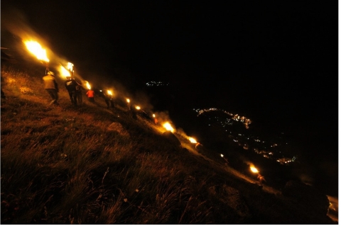 Baixada de falles. FOTO: Arxiu CEPIP