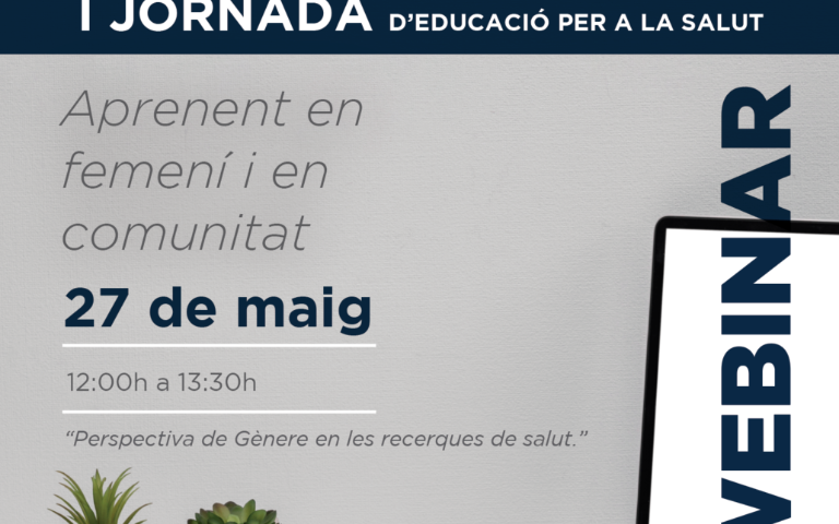 Conferència: Perspectiva de Gènere en les recerques en salut
