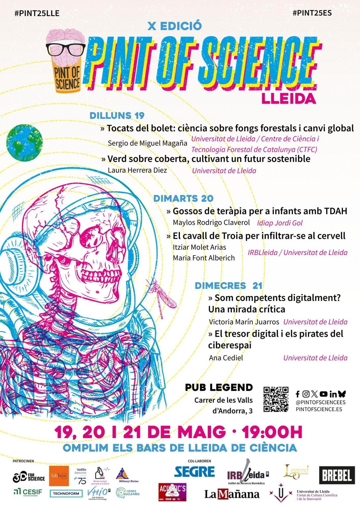 Pint of Science Lleida 2025 Pint of Science Lleida 2025