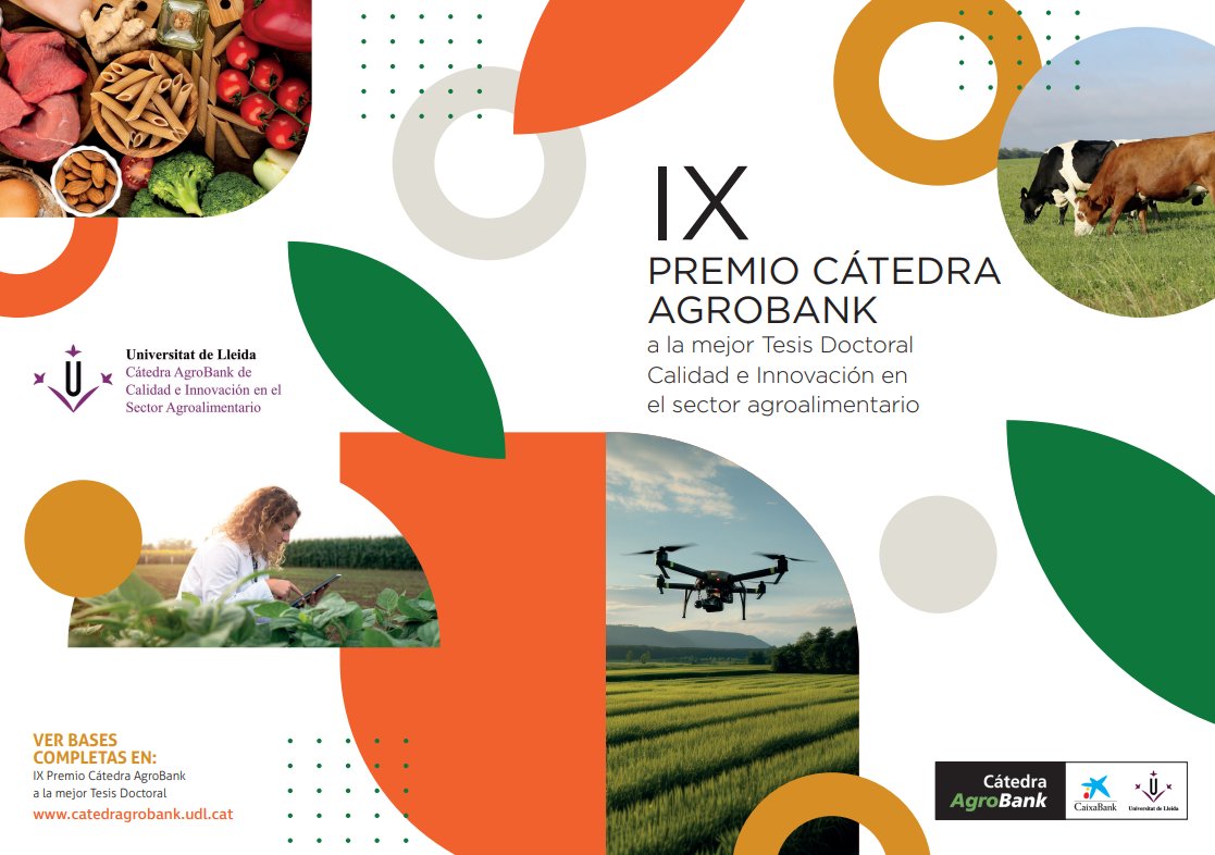 IX Premi Càtedra AgroBank a la millor Tesi Doctoral