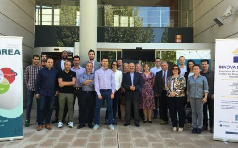 8ª reunió del projecte europeu Innova MicroSolar a Lleida