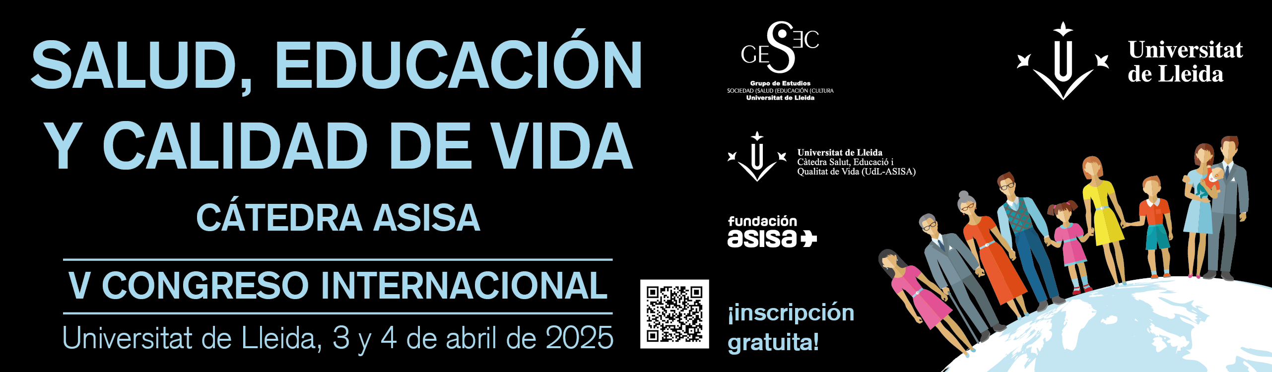 5è Congrés Internacional en Salut, Educació i Qualitat de Vida 5è Congrés Internacional en Salut, Educació i Qualitat de Vida