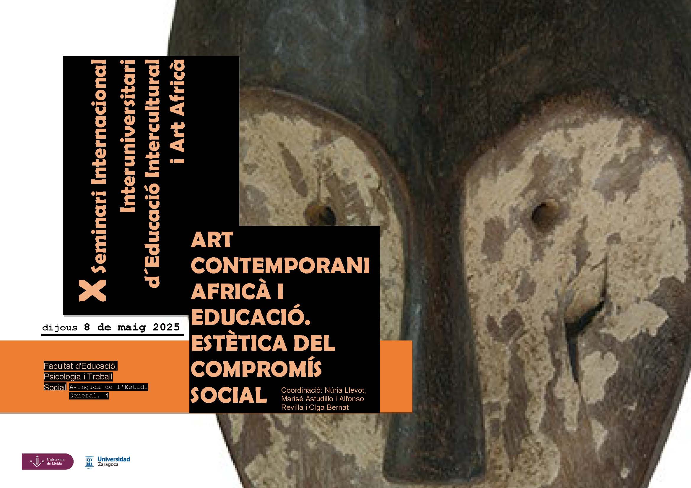 10è Seminari Art Contemporani Africà i Educació. Estètica del compromís social